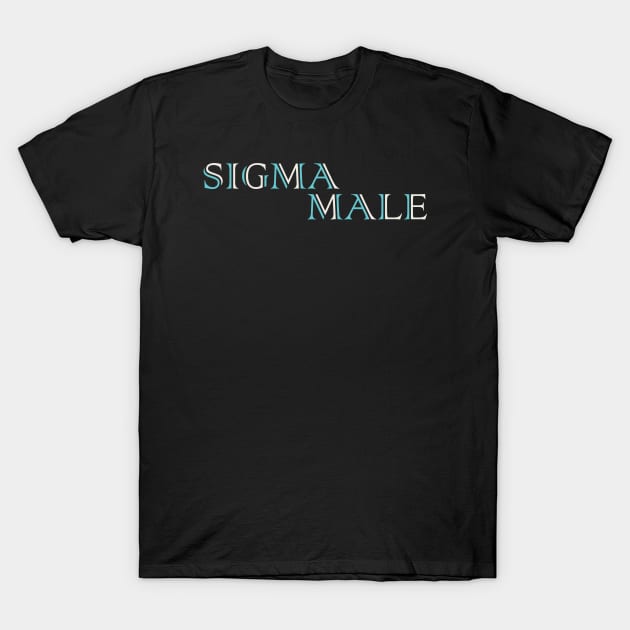 Sigma Male T-Shirt by ARTGUMY